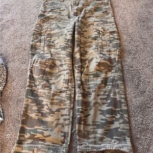 Steve & Barry's Green Camouflage Cargo Pants